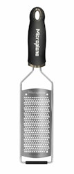 Microplane Gourmet Fint riv järn, Svart Softgrip