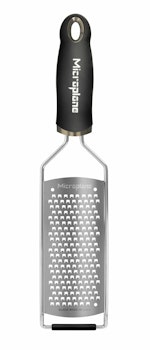 Microplane Gourmet Grovt riv järn, Svart Softgrip