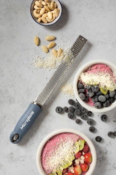 Microplane Premium Classic zest riv järn, Denim blå Softgrip