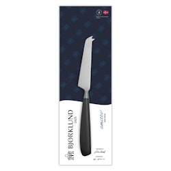 Björklund Amitto Norsk Ost kniv, Svart, Klibb fri