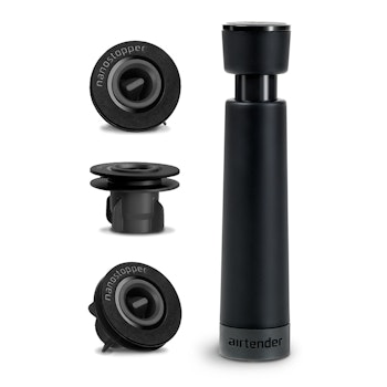 Airtender Vakuum pump för vin med 3 stoppers korkar