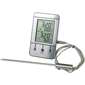 Termometerfabriken Viking Digital stek ugns termometer 528. -10 till + 300C. Dubbla mätpunkter och timer