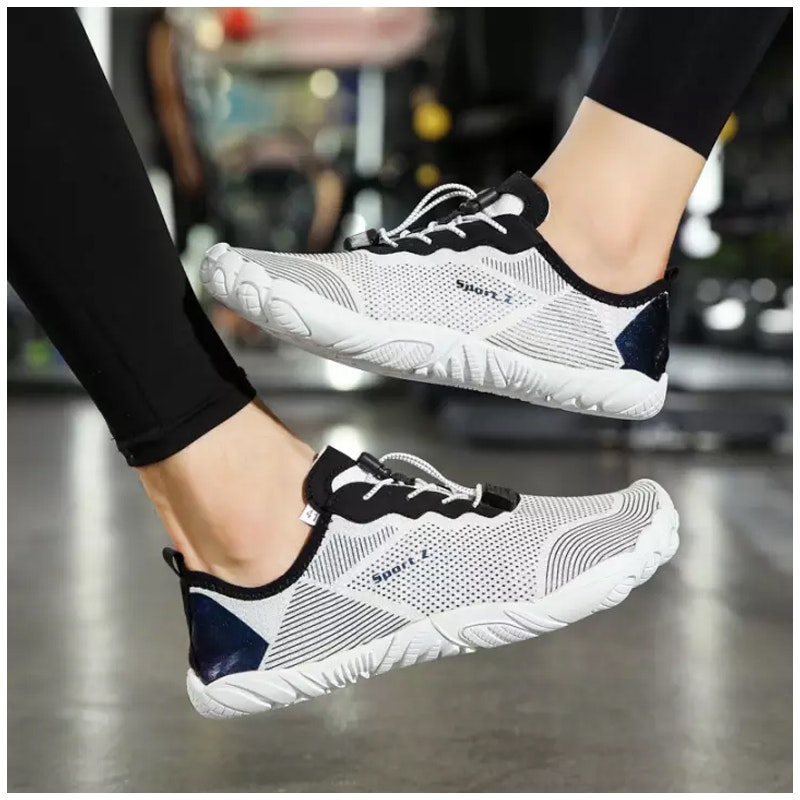 Trainingsschuhe Fitnessstudio (Weiß)