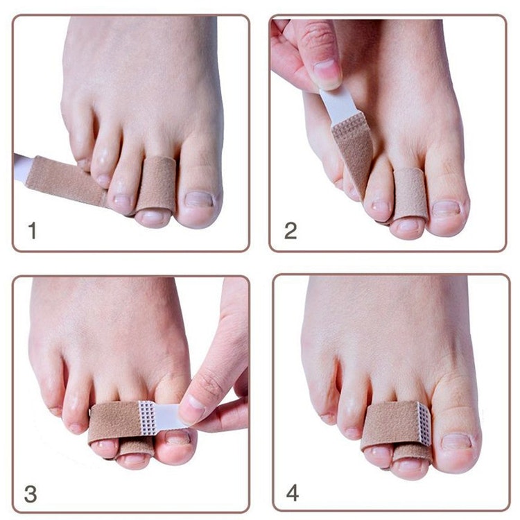 Zehenbandage (Klettverschluss)