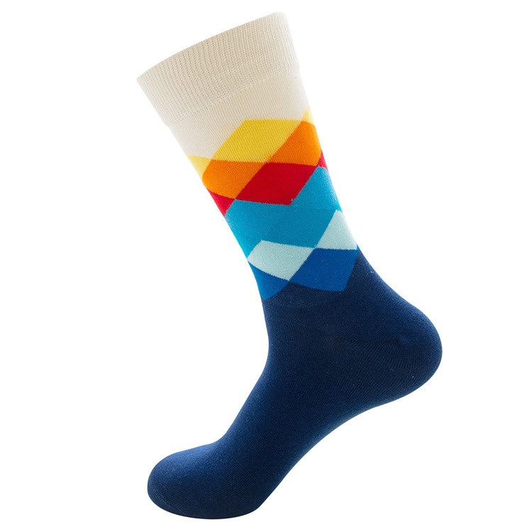 Karierte Socken (5 Paar)