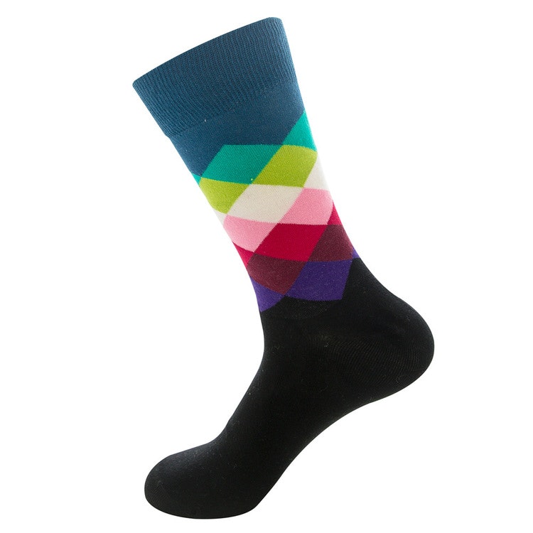Karierte Socken (5 Paar)