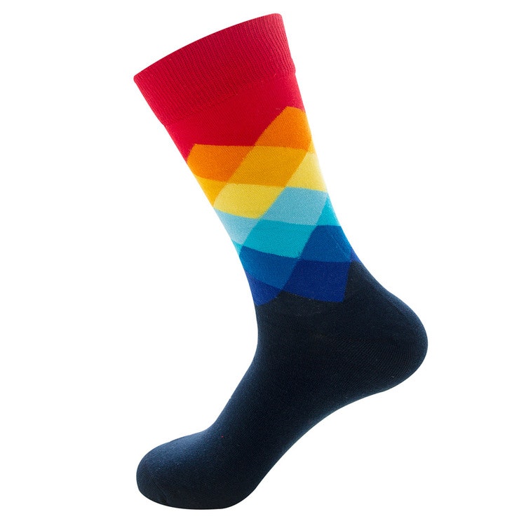 Karierte Socken (5 Paar)