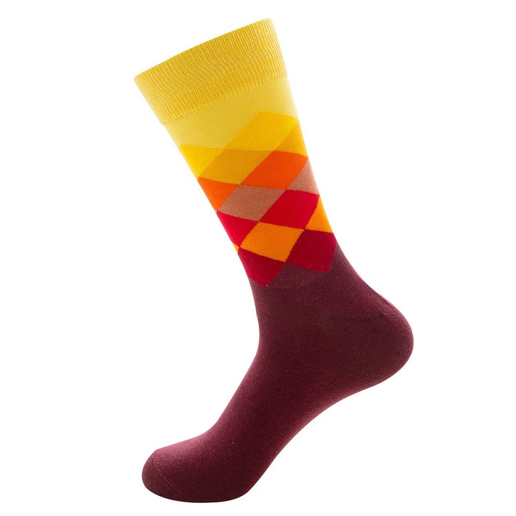 Karierte Socken (5 Paar)