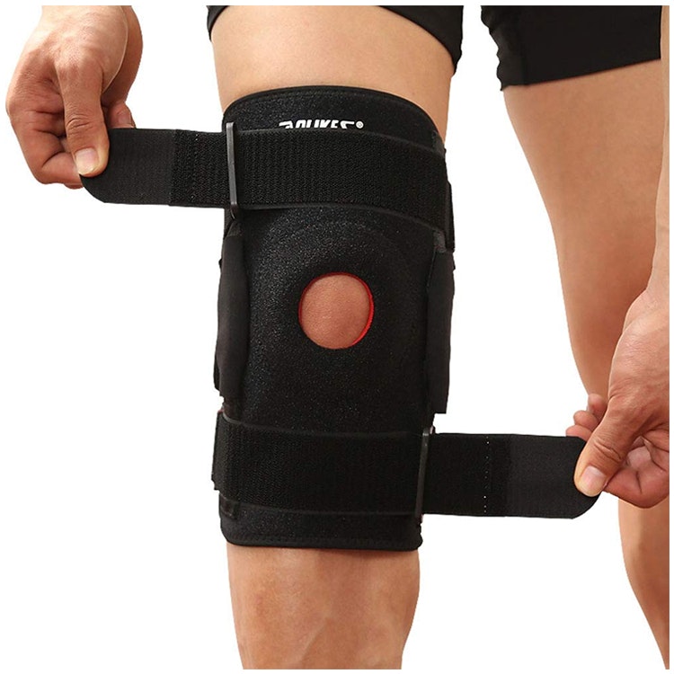 Kniebandage mit Schnalle