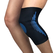 Elastische Kniebandage (Blau)