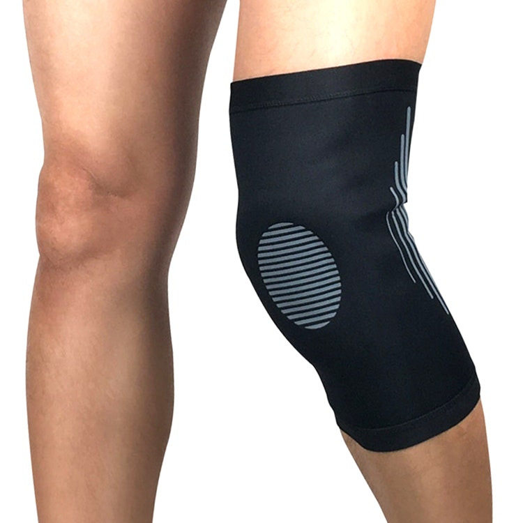 Elastische Kniebandage (Grau)