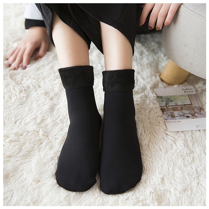 Warme Socken (Schwarz)