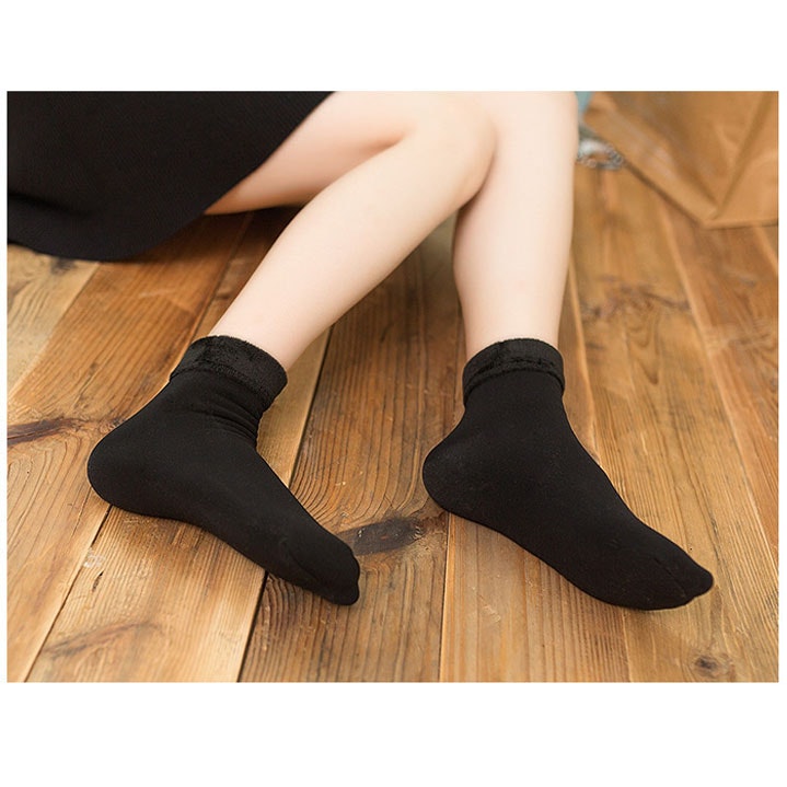 Warme Socken (Schwarz)