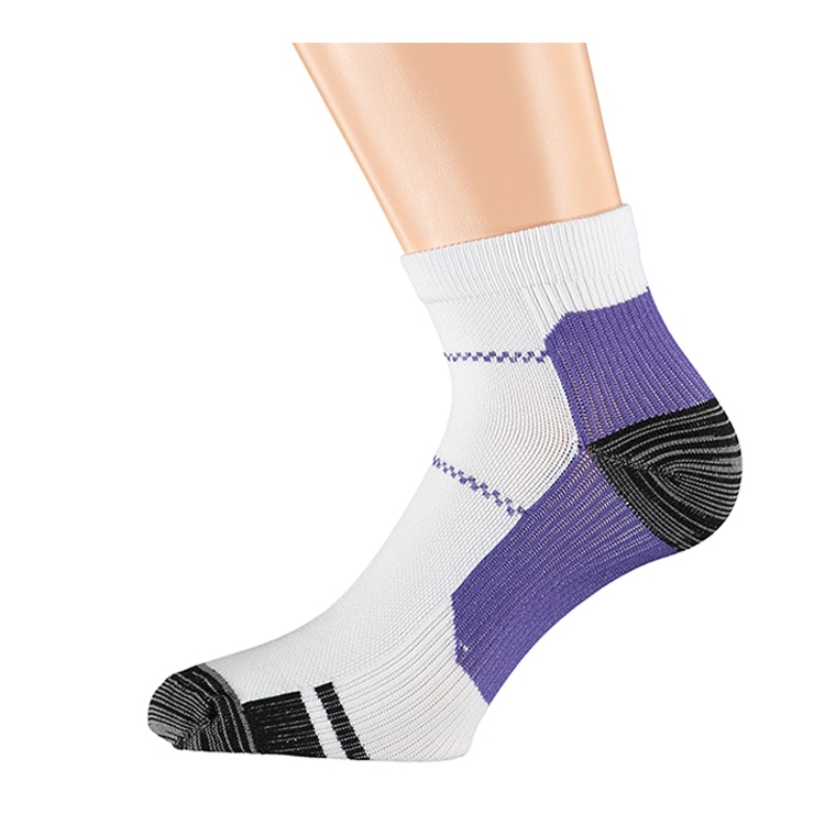 Knöchelsocken mit Kompression (Lila)