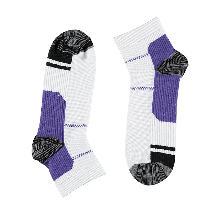 Knöchelsocken mit Kompression (Lila)