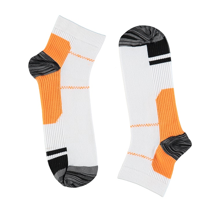 Knöchelsocken mit Kompression (Orange)