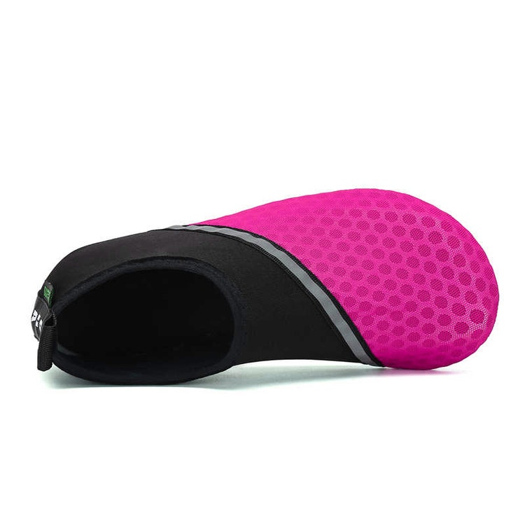 Badeschuhe active (Schwarz/Rosa)