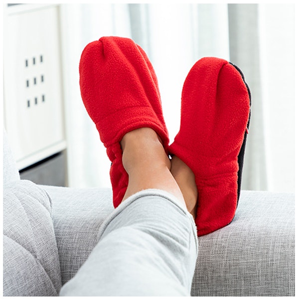 Warme Mikrowellenpantoffeln (Weizenschuhe)