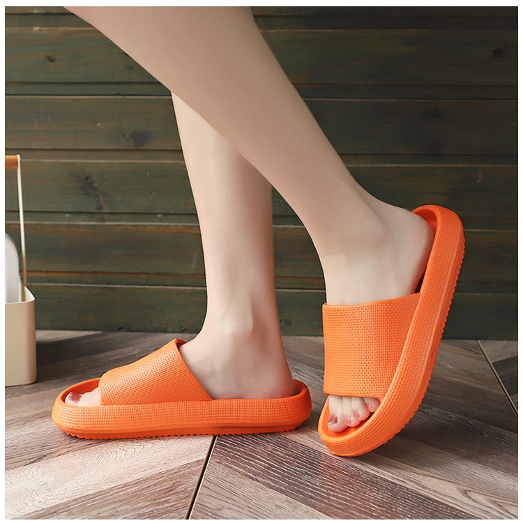 Weiche Pantoffeln (Orange)