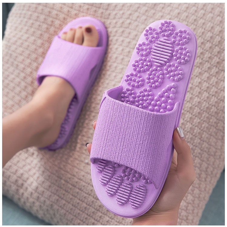 Massagepantoffeln (Lila)