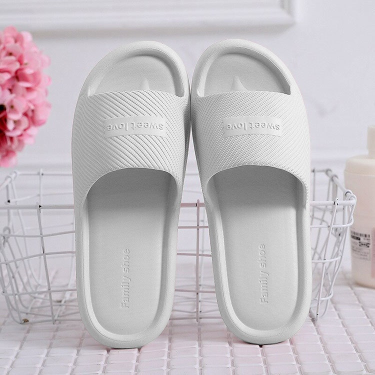 Pantoffeln Basic (Grau)
