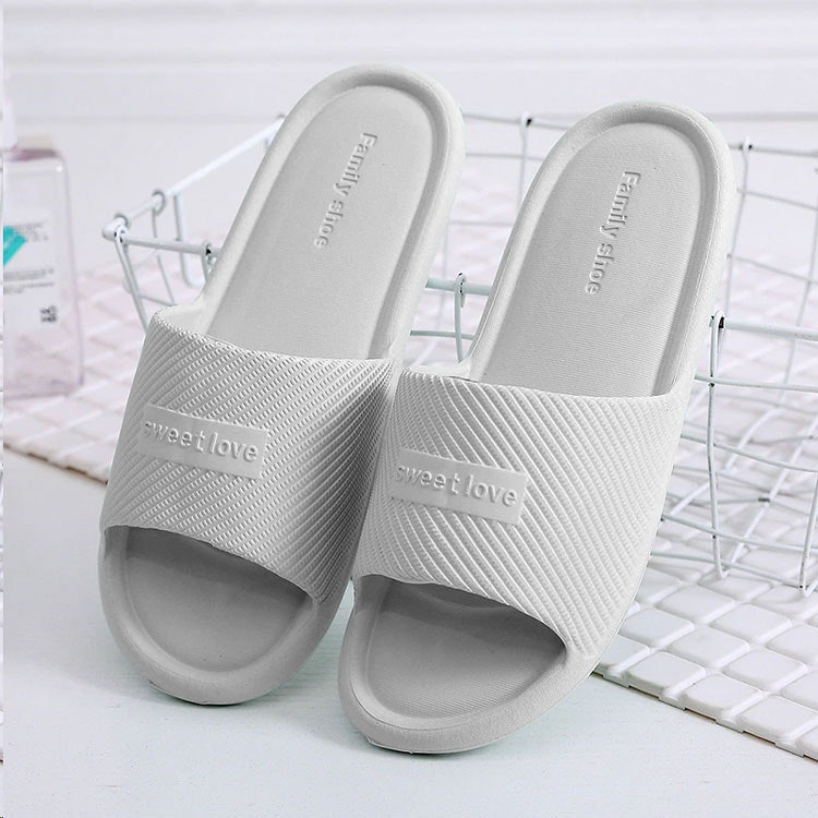 Pantoffeln Basic (Grau)