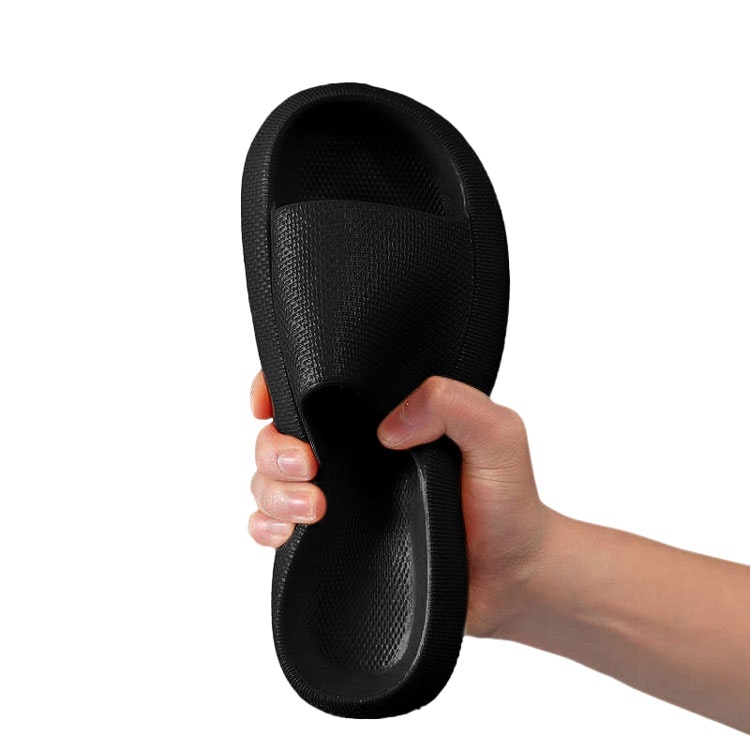 Stoßdämpfende Pantoffeln (Schwarz)