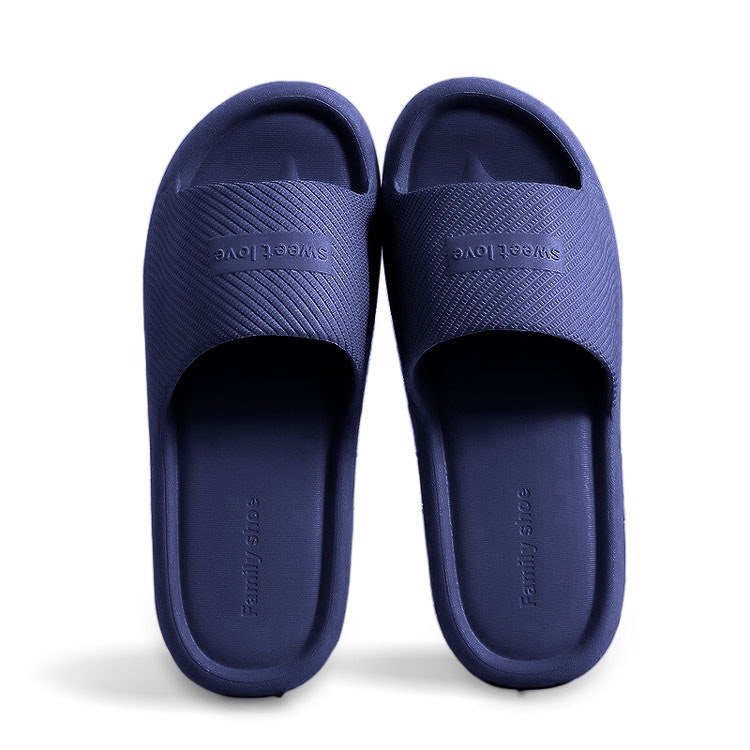 Pantoffeln Basic (Dunkelblau)