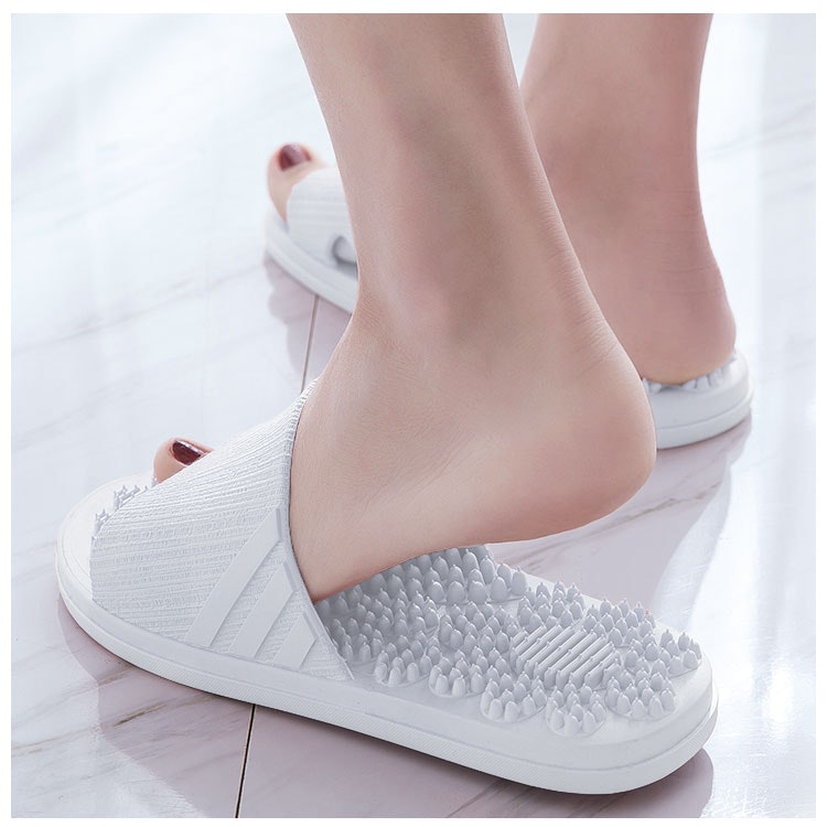 Massagepantoffeln (Grau)