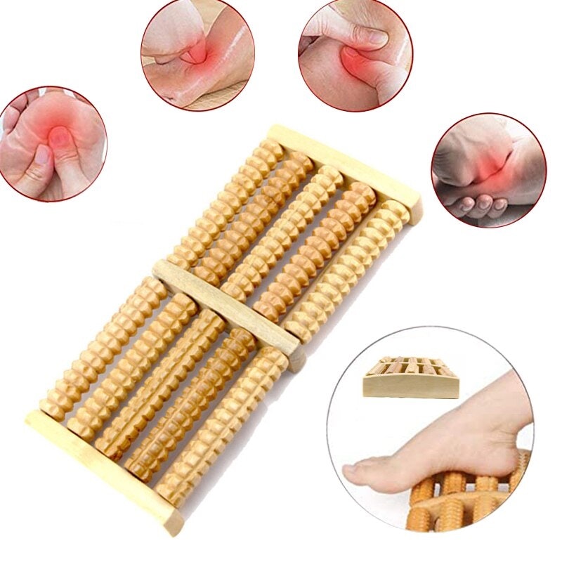 Fußmassage Holz (Roller)