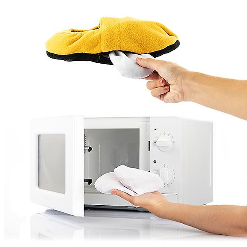 Warme Mikrowellenpantoffeln (Weizenschuhe)