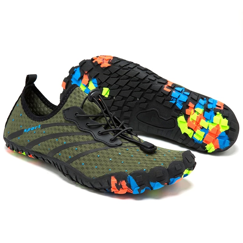 Barfußschuhe Sport (Grün)