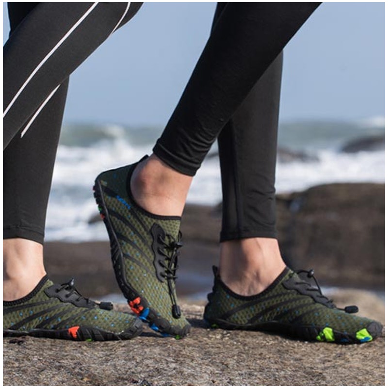 Barfußschuhe Sport (Grün)