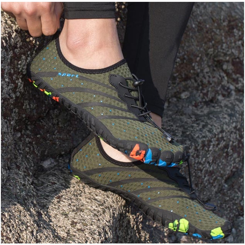 Barfußschuhe Sport (Grün)