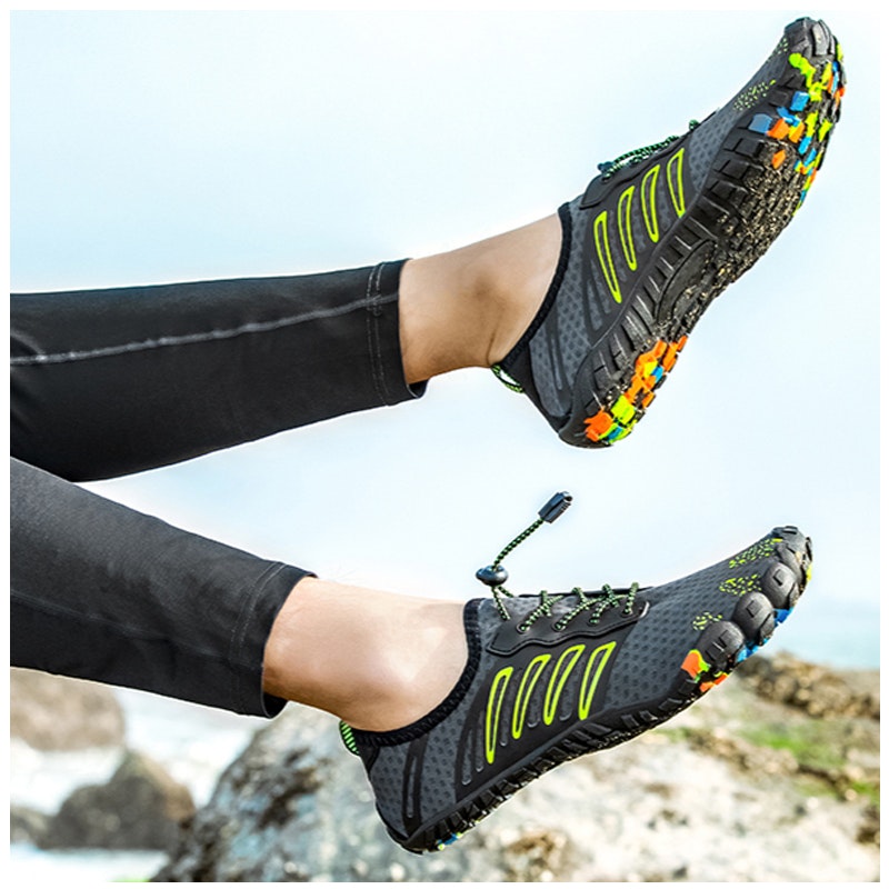 Barfußschuhe Sport (Grau)