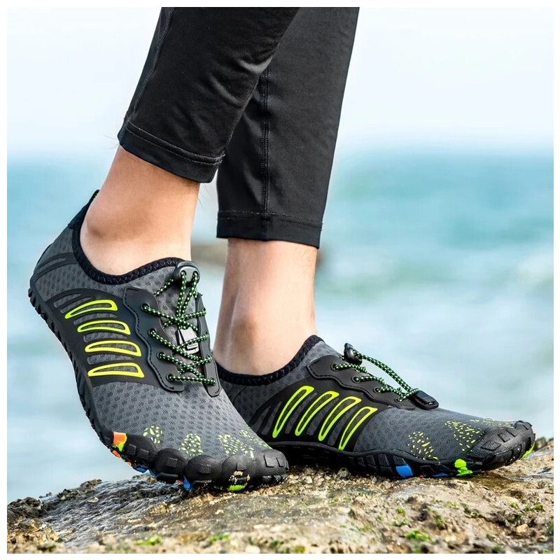 Barfußschuhe Sport (Grau)