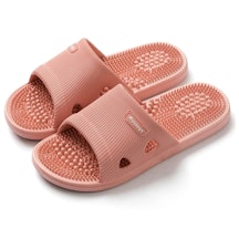 Massagepantoffeln Rosa (Reflexzonentherapie)