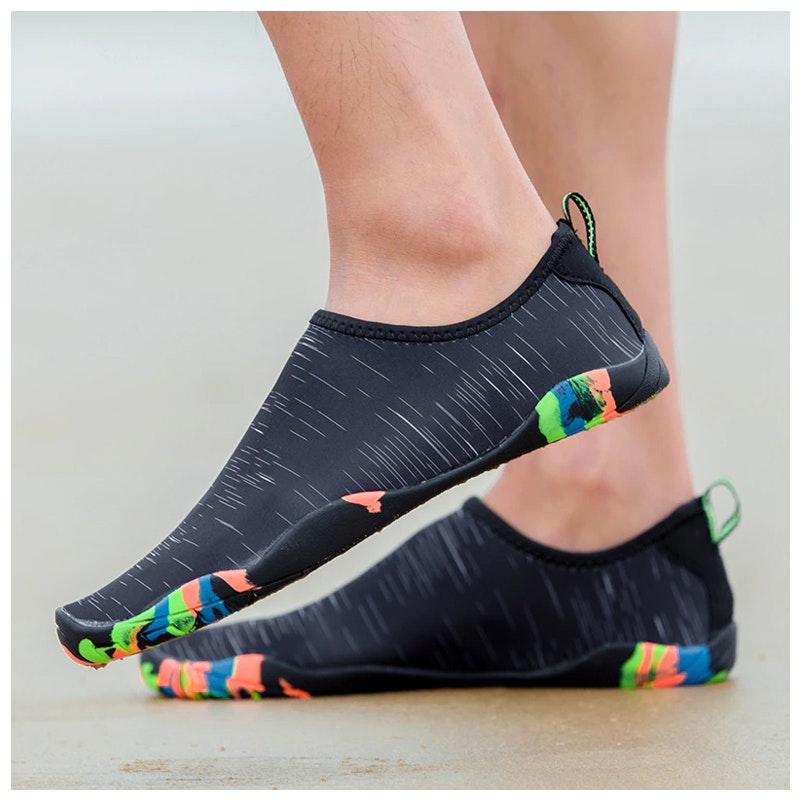 Badeschuhe Aqua Black