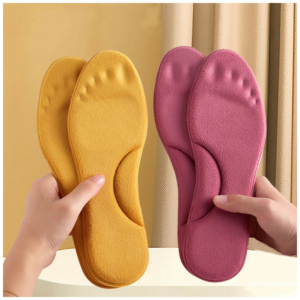 Wärmende Schuhsohlen