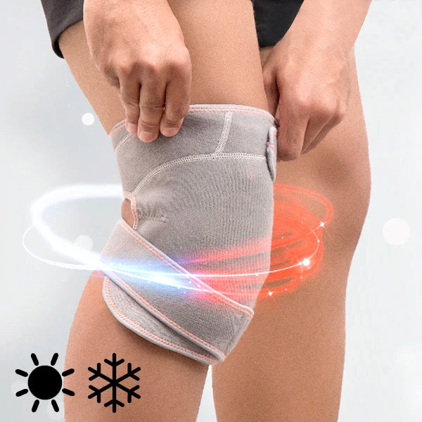 Kniebandage (warm & kalt)