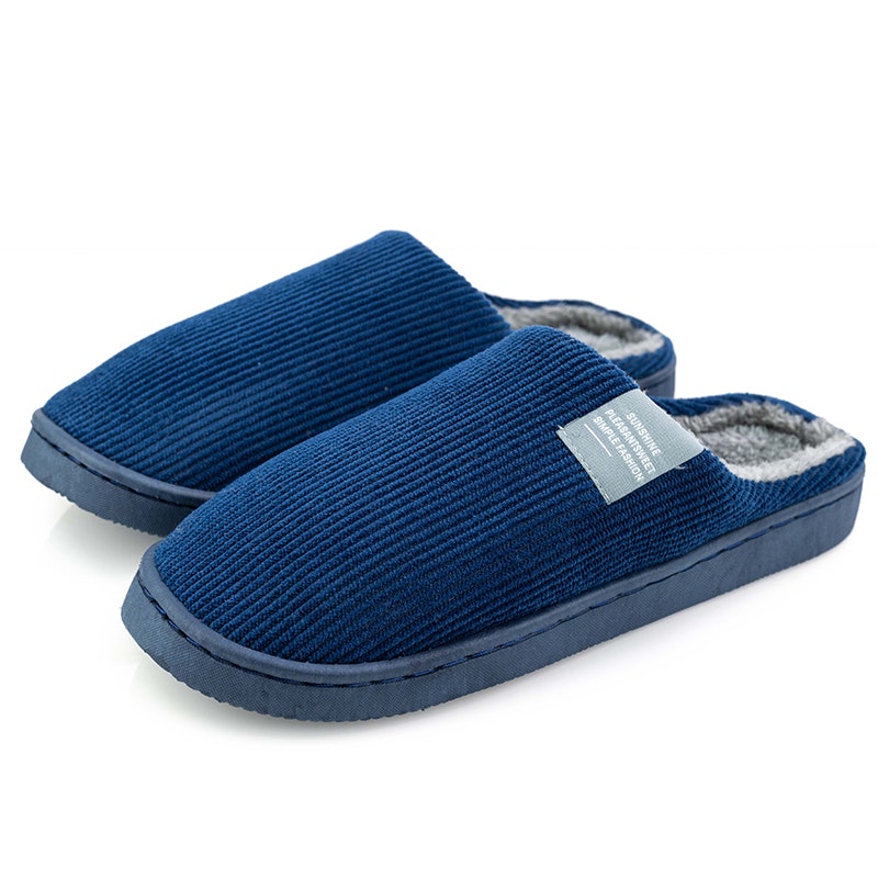 Warme Pantoffeln (Blau)