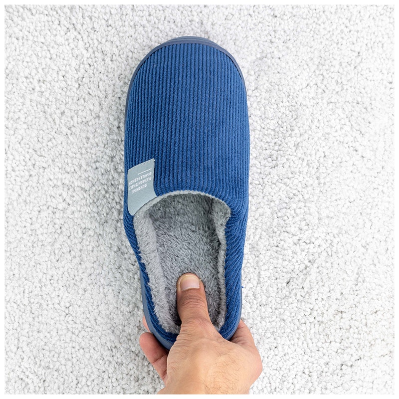 Warme Pantoffeln (Blau)