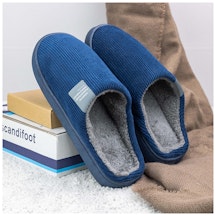Warme Pantoffeln (Blau)