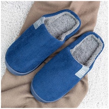 Warme Pantoffeln (Blau)