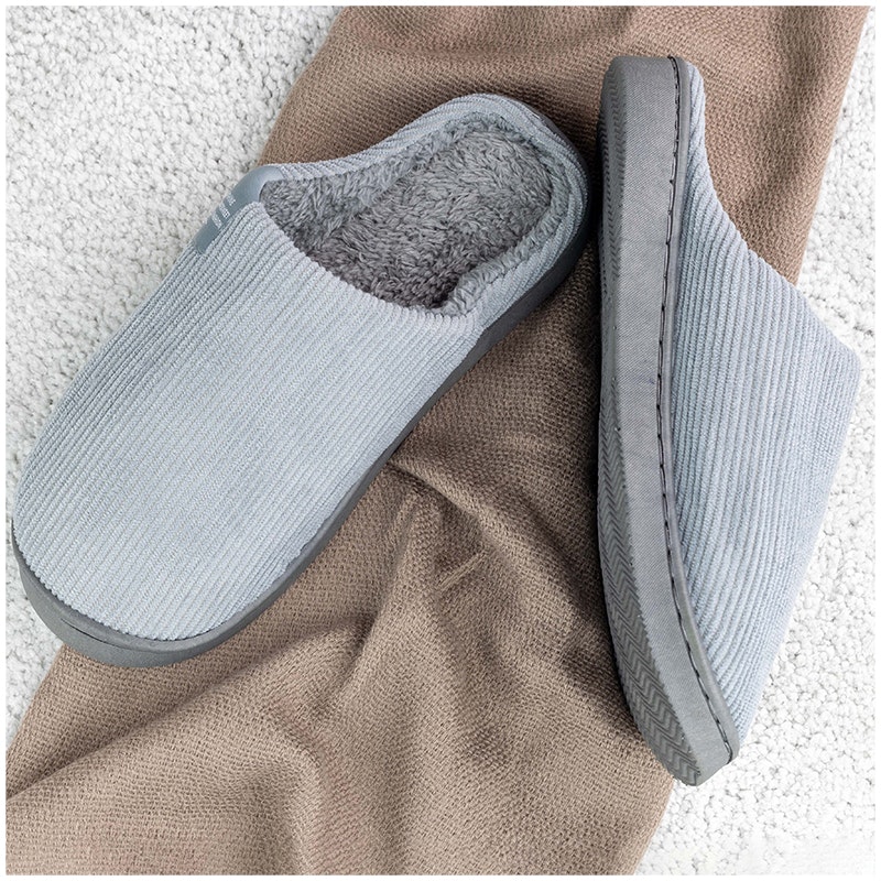 Warme Pantoffeln (Grau)
