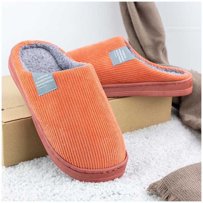 Warme Pantoffeln (Orange)