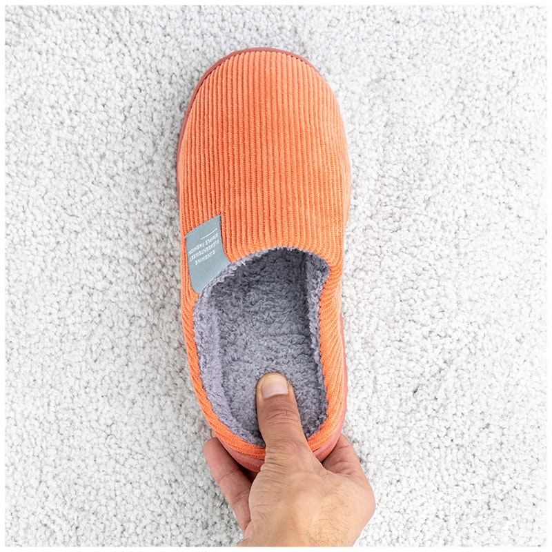 Warme Pantoffeln (Orange)