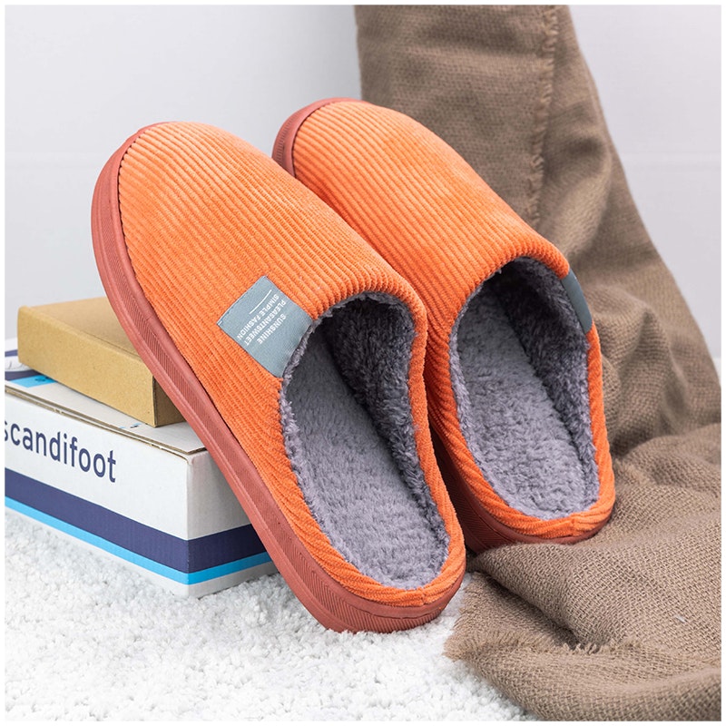 Warme Pantoffeln (Orange)