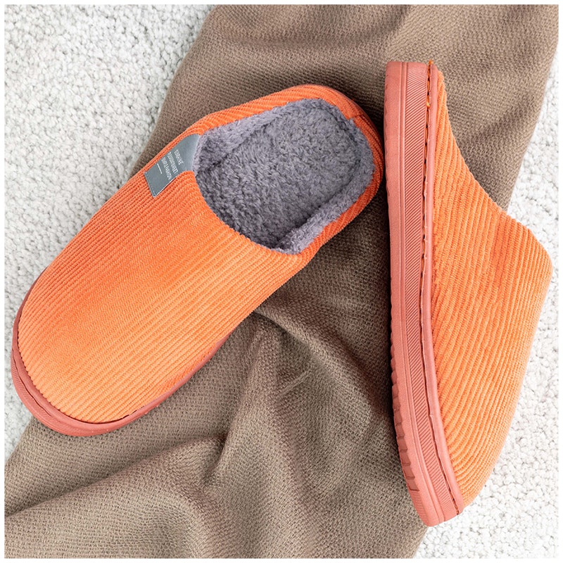 Warme Pantoffeln (Orange)