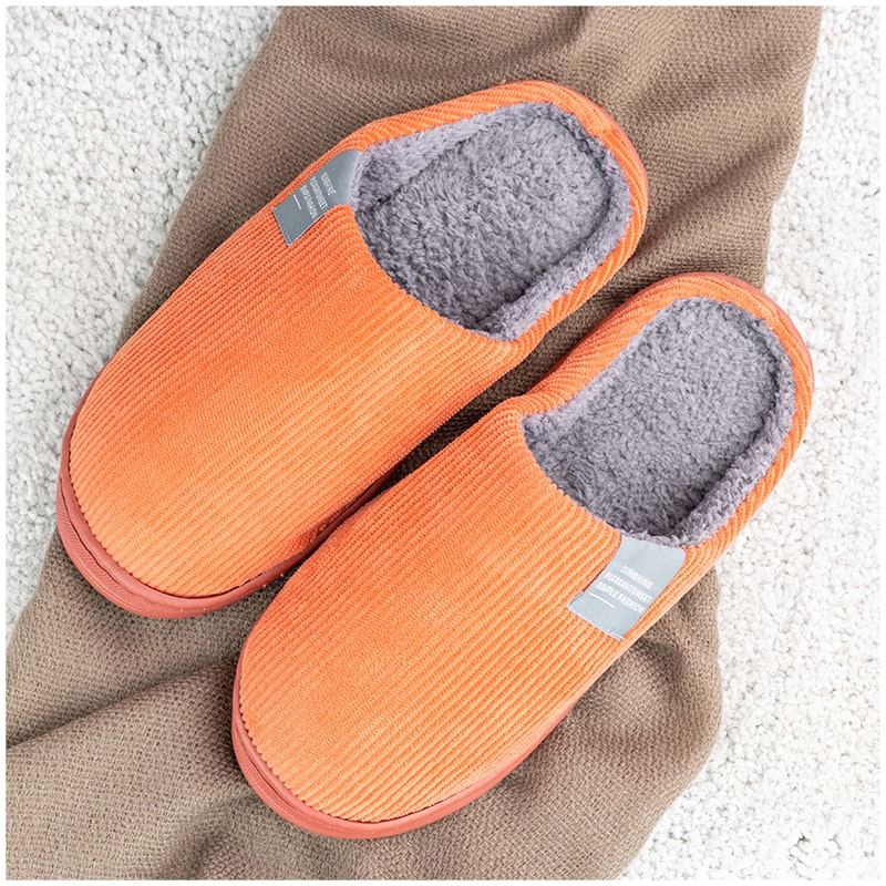 Warme Pantoffeln (Orange)